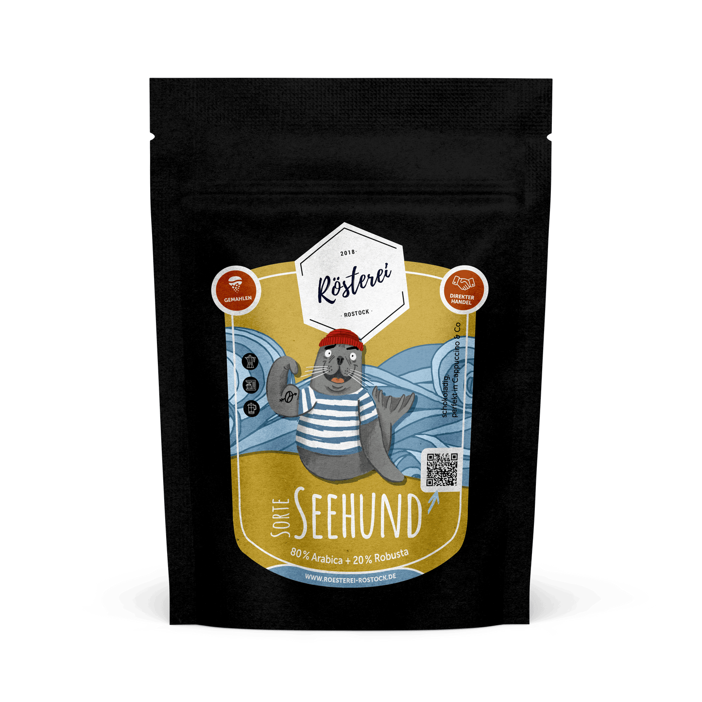 Seehund 80% Arabica 20% Robusta